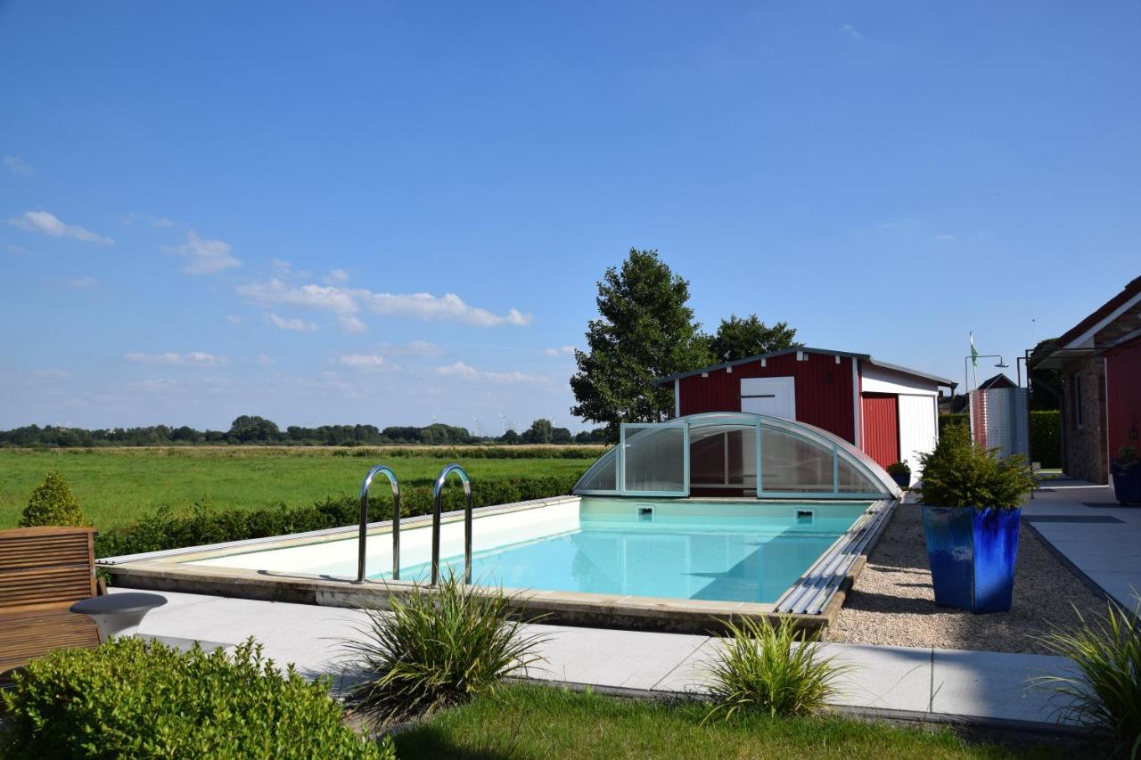Wellness Appartements Ostfriesland Ihlowerfehn ภายนอก รูปภาพ