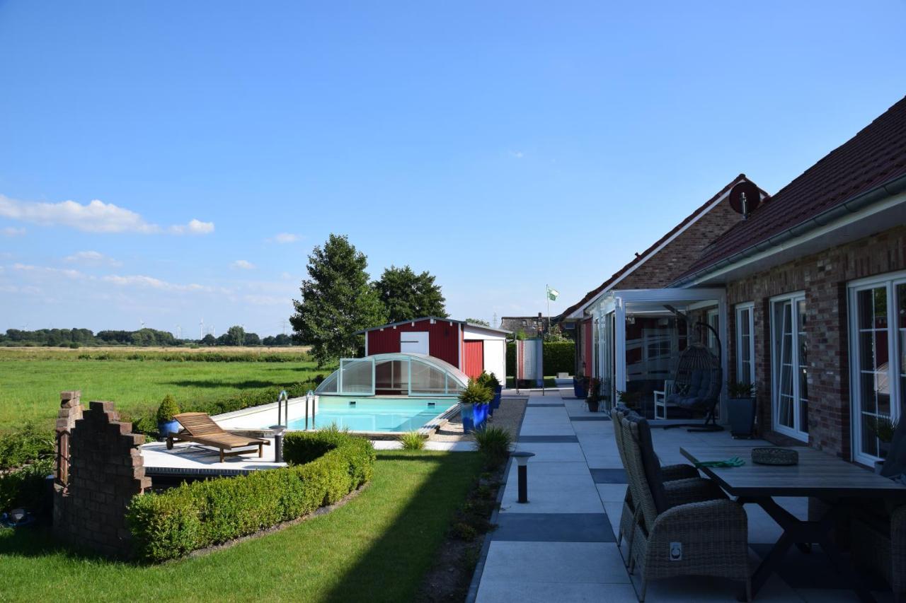 Wellness Appartements Ostfriesland Ihlowerfehn ภายนอก รูปภาพ